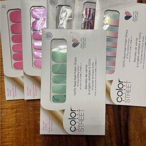 Color Street Vibrant Nail Polish Strips Collection